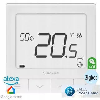 SALUS SQ610RF KVANTOVÝ TENKÝ BEZDRÔTOVÝ OVLÁDAČ TEPLOTY